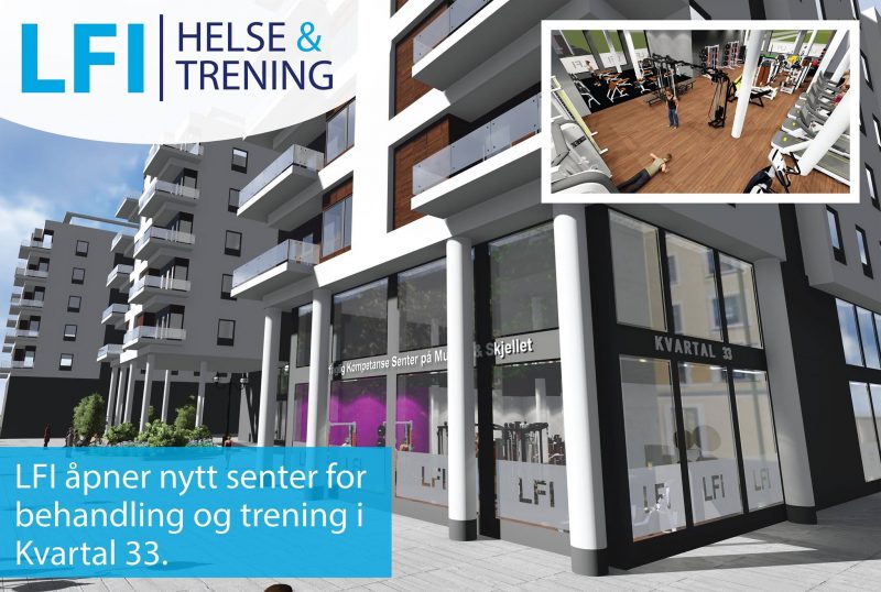 HELSE & TRENING og flytter til Kvartal