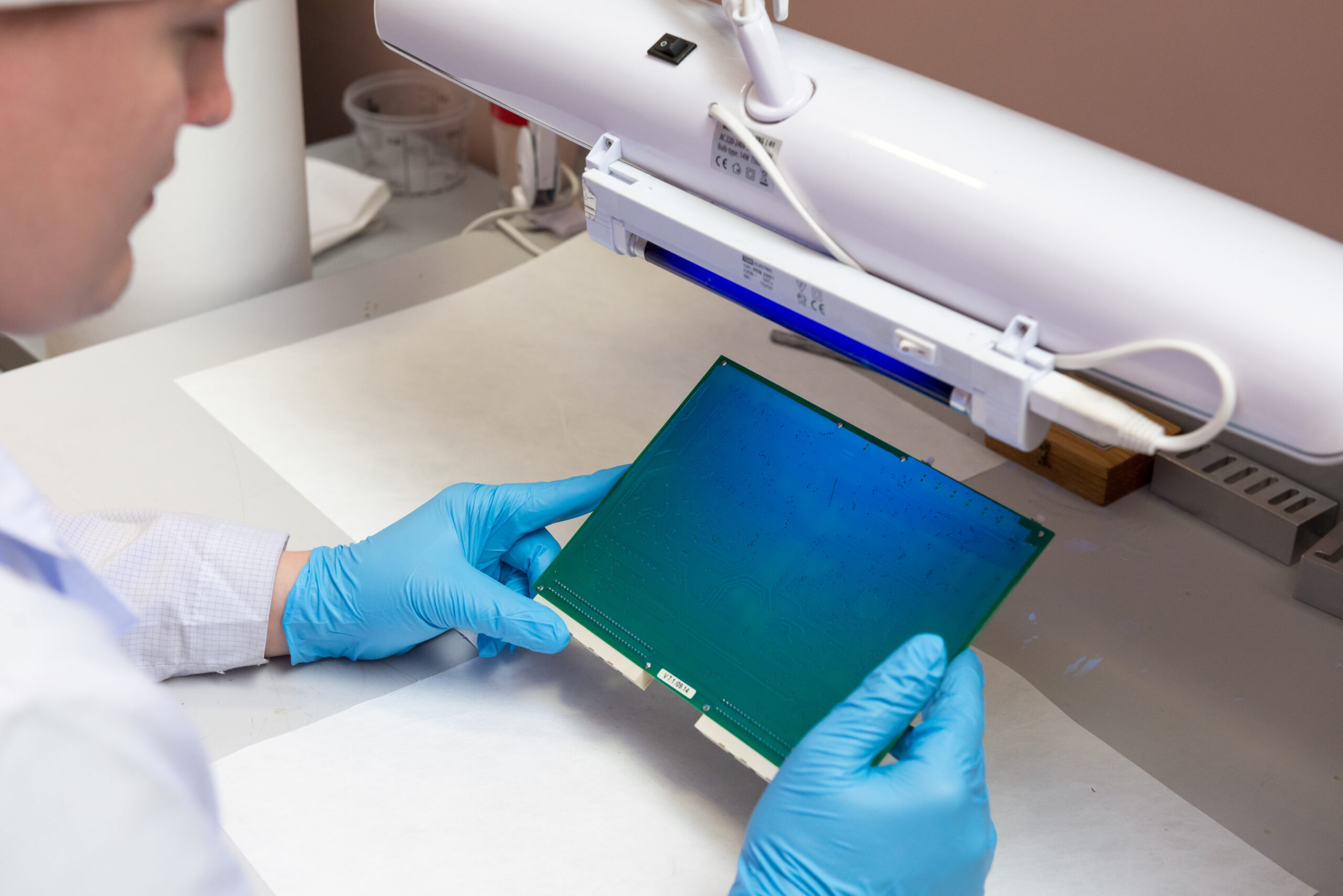UV coating applied to printed materials for durability and protection