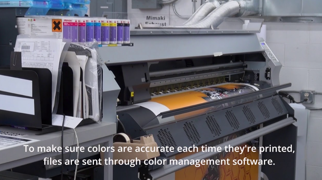 High-resolution UV-printed packaging with vibrant colors and textured effects.