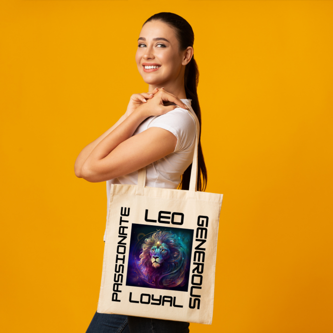 Leo Traits Tote Bag - Image 3