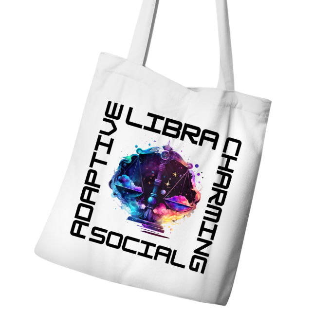 Libra Traits Tote Bag - Image 4