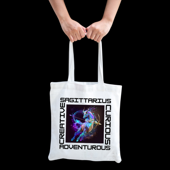 Sagittarius Traits Tote Bag - Image 5