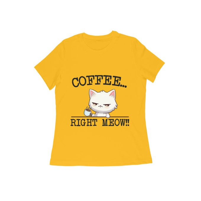Coffee Right Now T-Shirt - Image 5