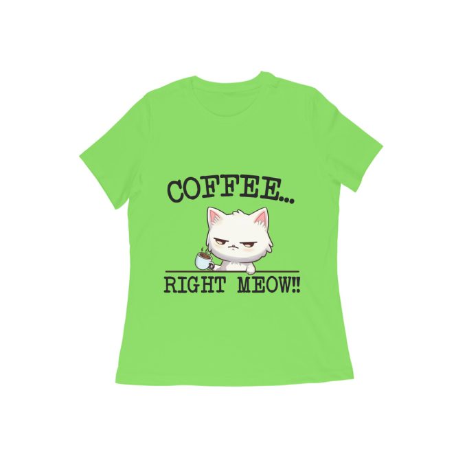 Coffee Right Now T-Shirt - Image 8
