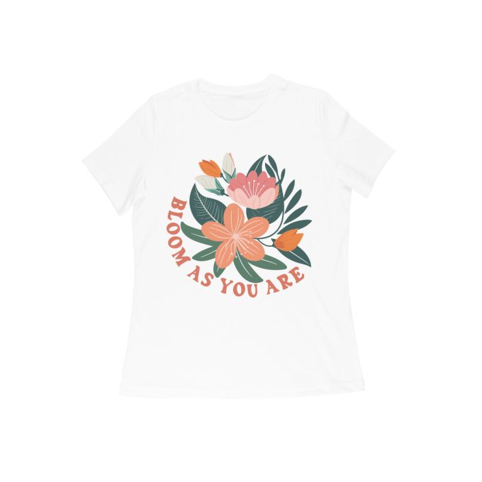 Bloom As You Are Boho Flower Graphic Tee 5 - Image 2