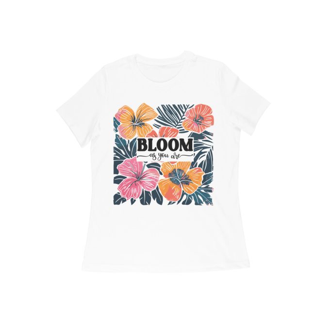 Bloom As You Are Boho Flower Graphic Tee 3 - Image 2