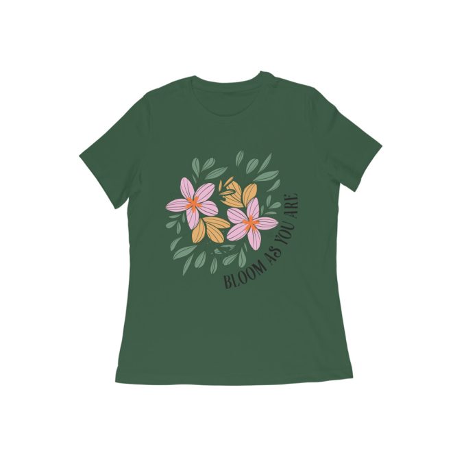 Bloom As You Are Boho Flower Graphic Tee 1 - Image 11