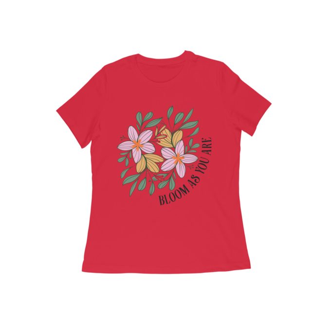 Bloom As You Are Boho Flower Graphic Tee 1 - Image 12