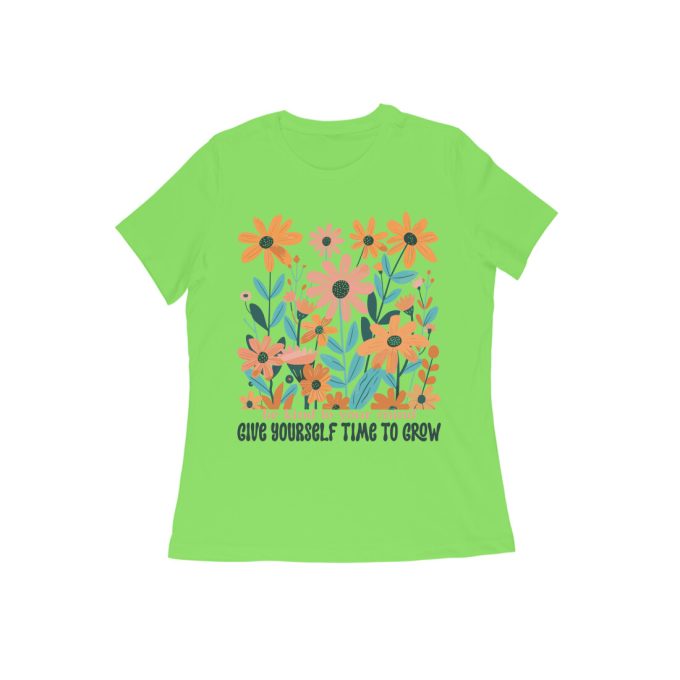 Be Kind to Your Mind Boho Flower Graphic Tee - Image 6