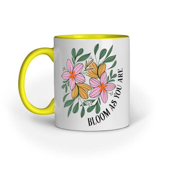 Bloom As You Are Flower Mug Style C - Image 2