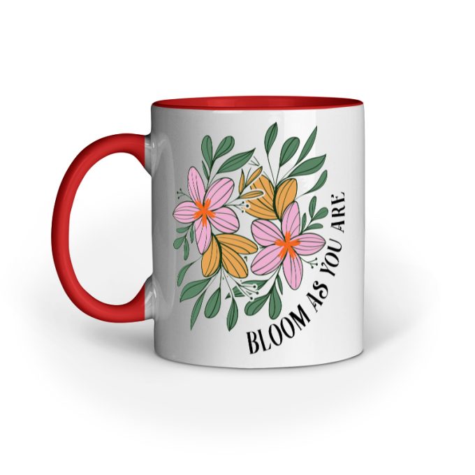 Bloom As You Are Flower Mug Style C - Image 3