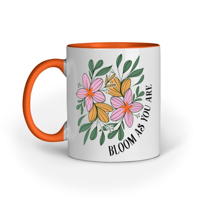 Bloom As You Are Flower Mug Style C - Image 4