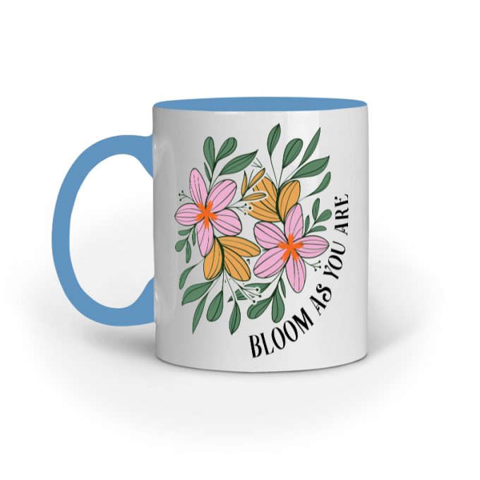 Bloom As You Are Flower Mug Style C - Image 7