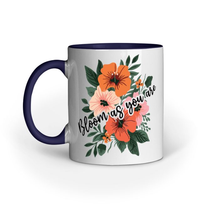 Bloom As You Are Flower Mug Style D - Image 3