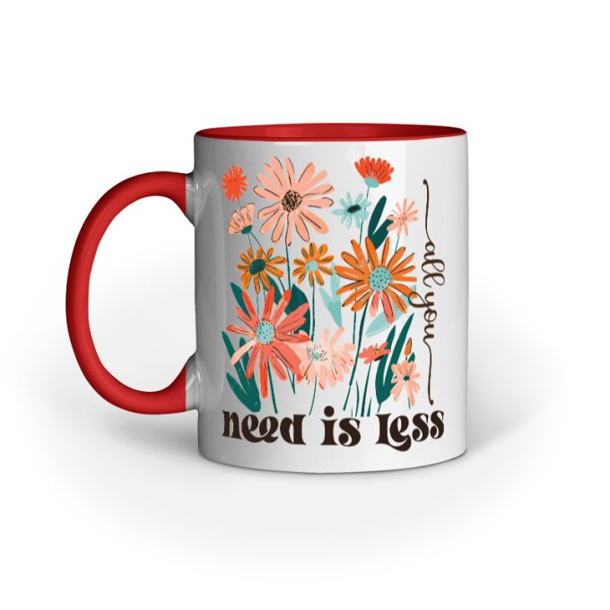 All you Need Flower Mug - Image 3