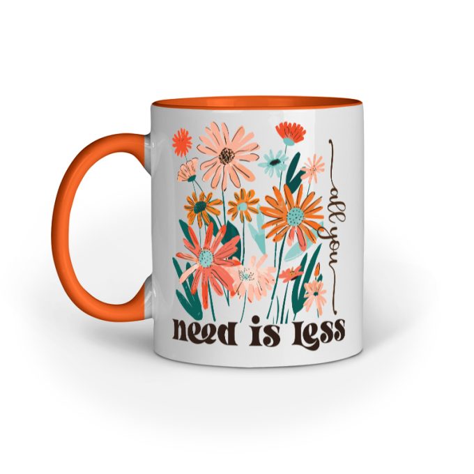 All you Need Flower Mug - Image 4