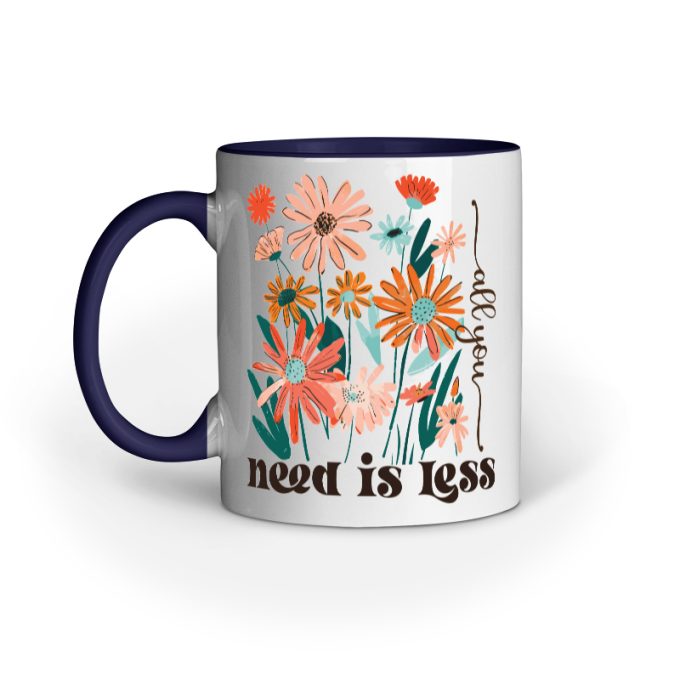 All you Need Flower Mug - Image 6