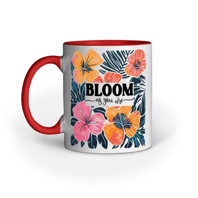 Bloom Your Own Way Flower Mug - Image 2