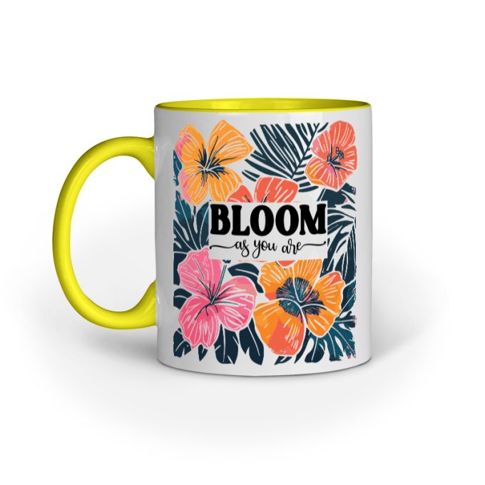 Bloom Your Own Way Flower Mug - Image 3