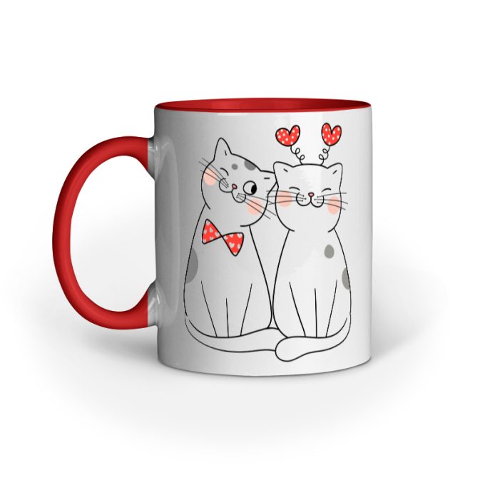 Romantic Cats Mug - Image 2