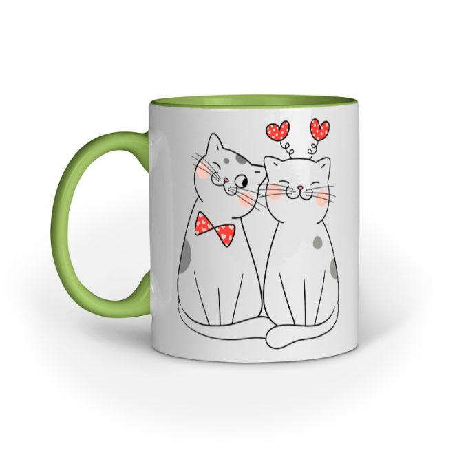 Romantic Cats Mug - Image 5