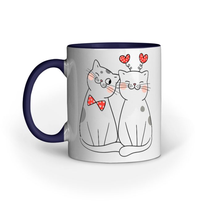 Romantic Cats Mug - Image 6