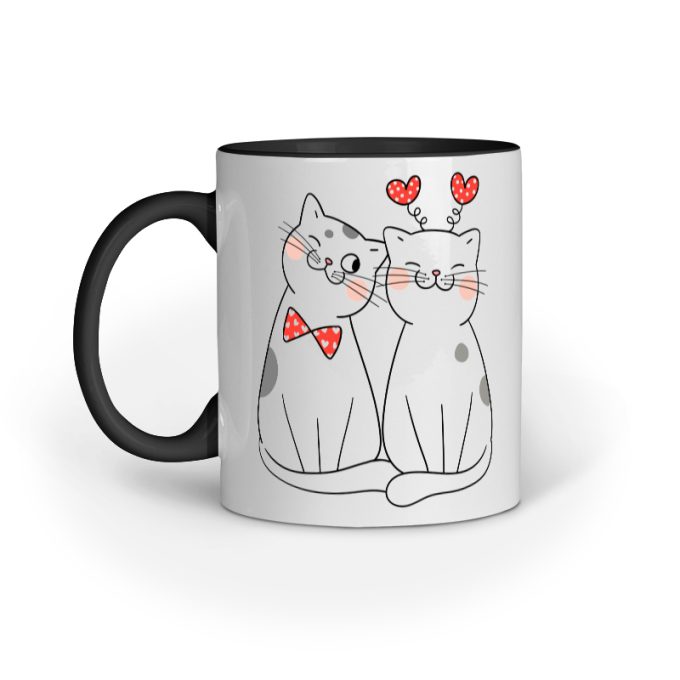 Romantic Cats Mug - Image 7