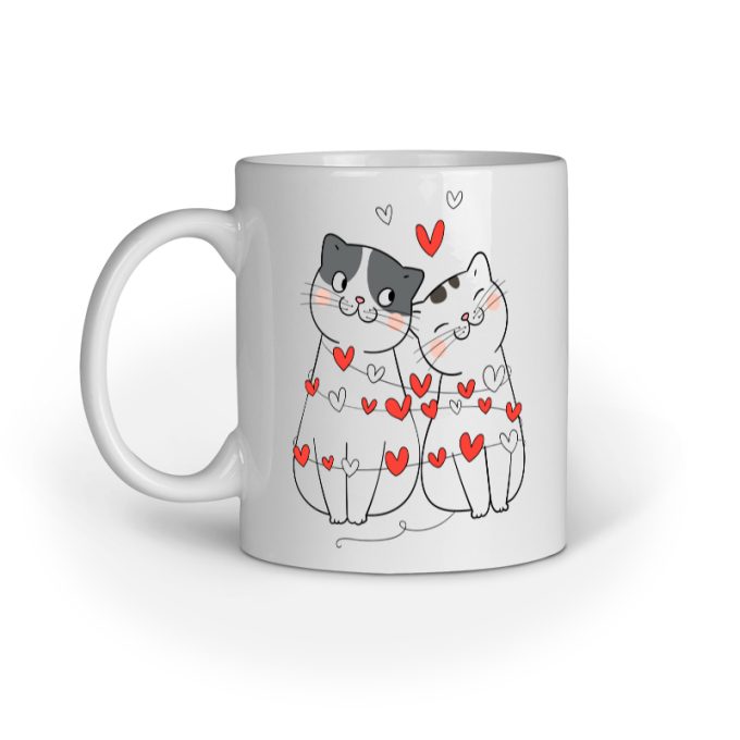 Cat Love Mug